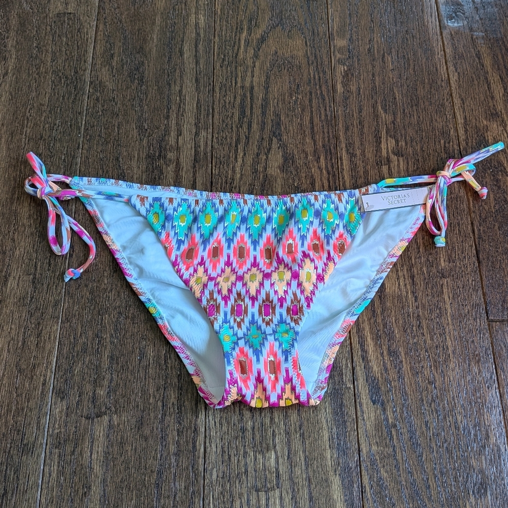 Victoria's Secret The Tiny Bikini Women's Swimsuit Bottom Tie Sides Size Medium